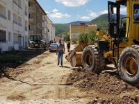 BAŞKAN ÖZBALCI, ÇALIŞMALARI SAHADA TAKİP EDİYOR