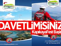 KAPIKAYAFEST PROGRAMI BELLİ OLDU