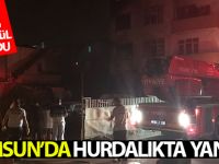 Samsun'da Hurdalıkta Yangın Çıktı: 2 Ev Kül Oldu