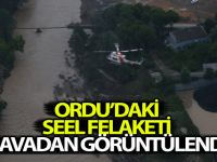 Ordu'daki Sel Felaketi Havadan Görüntülendi