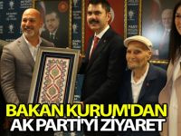 BAKAN KURUM'DAN AK PARTİ'Yİ ZİYARETİ