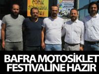 Bafra Motosiklet Festivaline Hazır.