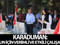 Karaduman:Samsun için verimli ve etkili çalışacağız