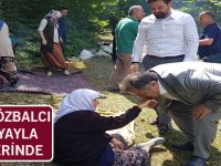 BAŞKAN ÖZBALCI ÇAKMAK YAYLA ŞENLİKLERİNDE