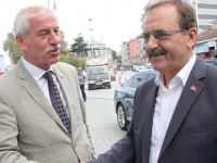 SAMSUN BÜYÜKŞEHİR BELEDİYE BAŞKANI ZİHNİ ŞAHİN ALAÇAM’I ZİYARET ETTİ