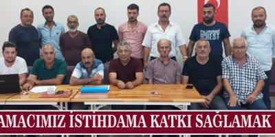 AMACIMIZ İSTİHDAMA KATKI SAĞLAMAK