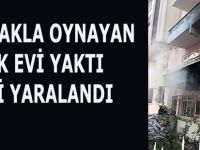 Çakmakla Oynayan Çocuk Evi Yaktı 8 Yaralı