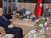 Rektör Aydın, Başkan Topaloğlu’nu Ziyaret Etti.