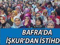 Bafra'da İŞKUR'dan istihdam