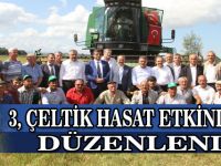 Bafra'da 3. ÇeltikHasat Etkinliği Düzenlendi