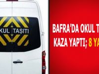 Bafra'da Okul Taşıtı Kaza Yaptı; 8 Yaralı