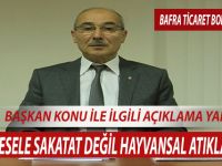''Asıl Mesele Sakatat Değil, Hayvansal Atıklardır''