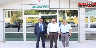 Havza Belediye Başkanı Amasya'da Ziyaretlerde Bulundu