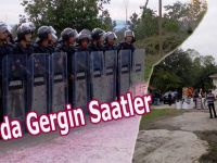 Bafra'da Gergin Saatler
