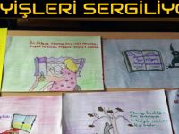 GALİP ÖZTÜRK ORTAOKULU' NDAN ÖZDEYİŞLERİ RESİMLİYORUM ETKİNLİĞİ