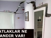 Duvarlarında Çatlaklar Oluşan Okul Boşaltıldı