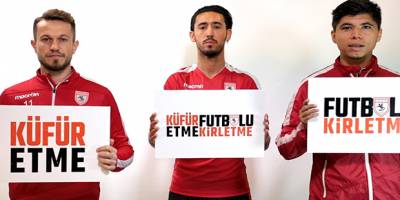 Küfür etme futbolu kirletme