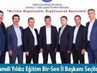Hamdi Yıldız Eğitim Bir-Sen İl Başkanı Seçildi