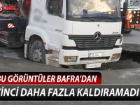 YOL VİNCİ DAHA FAZLA KALDIRAMADI !!!