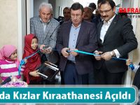 Bafra’da Kızlar Kıraathanesi Açıldı