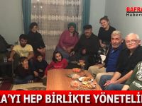OSMAN GENÇ ’’BAFRA’YI HEP BİRLİKTE YÖNETELİM’’