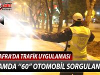 BAFRA’DA TRAFİK UYGULAMASI