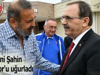 Başkan Zihni Şahin, Samsunspor'u uğurladı