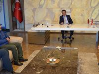 Mercedes tutkunlarından Genç'e ziyaret