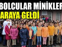 FUTBOLCULAR MİNİKLER İLE BİR ARAYA GELDİ
