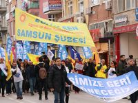 KESK Samsun'da Bölge Mitingi Yaptı