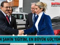 BAŞKAN ŞAHİN ‘EĞİTİM, EN BÜYÜK GÜÇTÜR…’