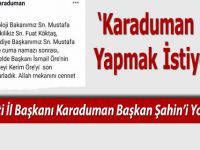 Karaduman Ne Yapmak İstiyor?