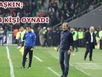 TANER TAŞKIN; RAKİP 14 KİŞİ OYNADI