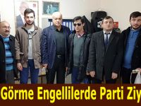 Bafra Görme Engellilerde Parti Ziyaretleri