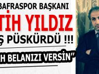 1930 BAFRASPOR BAŞKANI FATİH YILDIZ ATEŞ PÜSKÜRDÜ !!!