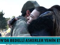 SAMSUN’DA BEDELLİ ASKERLER YEMİN ETTİ