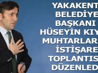 BAŞKAN KIYMA, MUHTARLARLA BİR ARAYA GELDİ