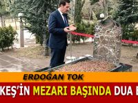 ERDOĞAN TOK TÜRKEŞ'İN MEZARINI ZİYARET ETTİ