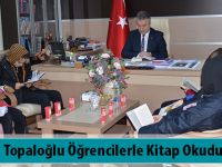 Başkan Topaloğlu Öğrencilerle Kitap Okudu
