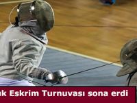 Açık Eskrim Turnuvası sona erdi