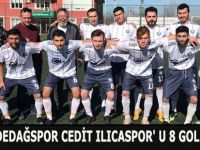 BAFRA DEDEDAĞSPOR CEDİT ILICASPOR' U 8 GOLLE GEÇTİ