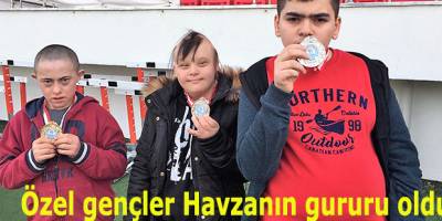 Özel gençler Havzanın gururu oldu