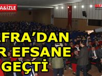 BAFRA’DAN BİR EFSANE GEÇTİ