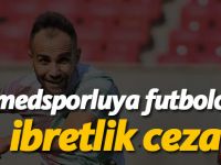Amedsporlu futbolcuya İbretlik Ceza