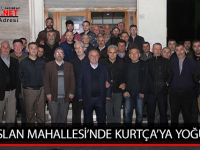 ALPARSLAN MAHALLESİ’NDE KURTÇA’YA YOĞUN İLGİ