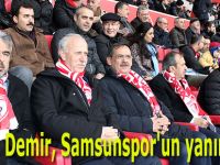 Demir, Samsunspor'un yanında