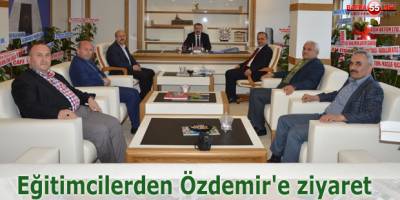 Eğitimcilerden Özdemir'e ziyaret