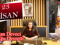 Başkan Deveci Koltuğu Devretti