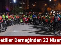 Bisikletliler Derneğinden 23 Nisan Turu