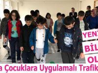 Bafra'da Özel Çocuklara Uygulamalı Trafik Eğitimi